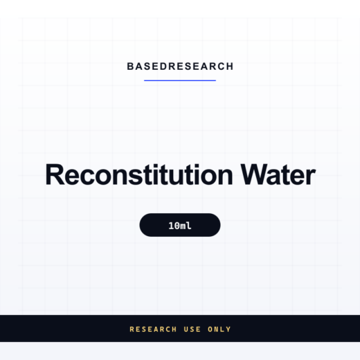 Reconstitution Water